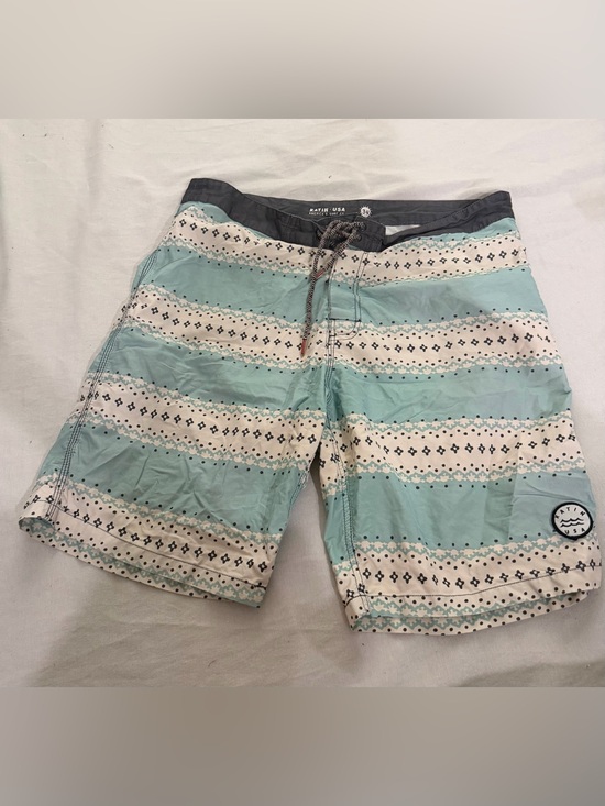 Katin Other - Katin Men’s Aqua Striped Swim Trunks